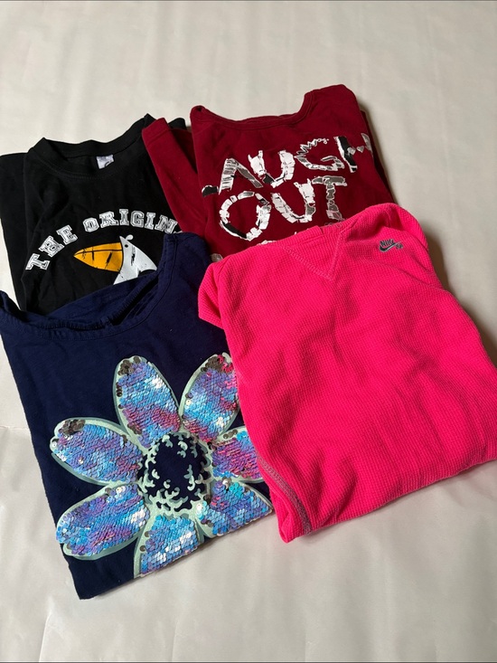 Nike, Justice, Crazy 8 Other - Girls Long sleeve and Shirt sleeve tees 10-12 years
